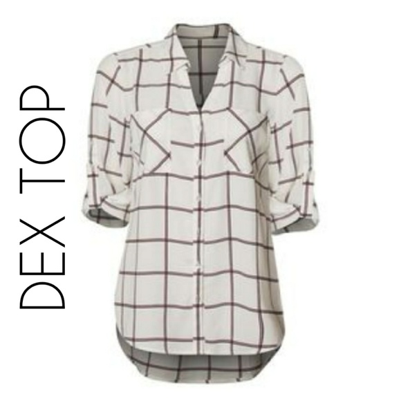 Dex Tops - Nordstrom- DEX | Black & White Top-NWT